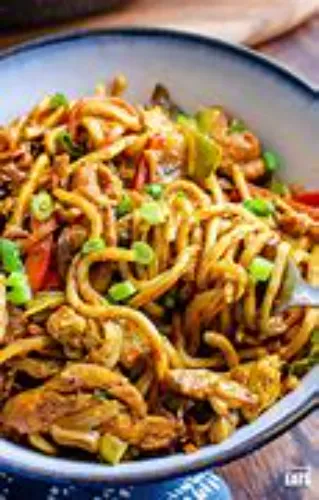 Singapore Chicken Noodles